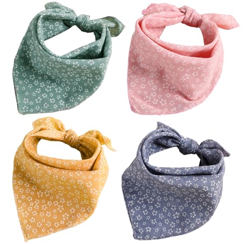 Hundebandana, 4pcs 17x17 Dreieck Sommerhunde Kühlbandkühlung, verstellbare und waschbare Kleidungsdekoration Accessoires für Hund, Katzen, Welpe, Kinder Hundebandana, 4pcs 17x17 Dreieck Sommerhunde Kühlbandkühlung, verstellbare und waschbare Kleidungsdekoration Accessoires für Hund, Katzen, Welpe, Kinder von Hbbgdiy