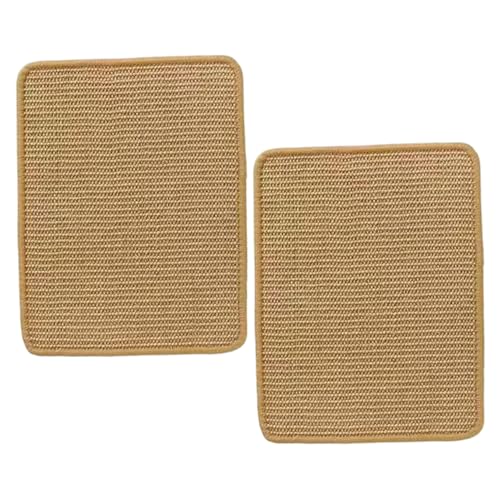Kratzmatte für Kaninchen, 2 Stück, 30, 5 x 40, 6 cm, Katzenkratzmatte, natürliche, verschleißfeste Sisalmatte, Meerschweinchenbett zum Schlafen und Spielen Kratzmatte für Kaninchen, 2 Stück, 30, 5 x 40, 6 cm, Katzenkratzmatte, natürliche, verschleißfeste Sisalmatte, Meerschweinchenbett zum Schlafen und Spielen von Hbbgdiy