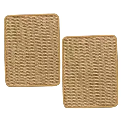 Kratzmatte für Kaninchen, Kratzmatte für Katzen, 2 Stück, 30, 5 x 40, 6 cm, natürliche, verschleißfeste Sisalmatte, Meerschweinchenbett zum Schlafen, Spielen, für Kaninchen Kratzmatte für Kaninchen, Kratzmatte für Katzen, 2 Stück, 30, 5 x 40, 6 cm, natürliche, verschleißfeste Sisalmatte, Meerschweinchenbett zum Schlafen, Spielen, für Kaninchen von Hbbgdiy