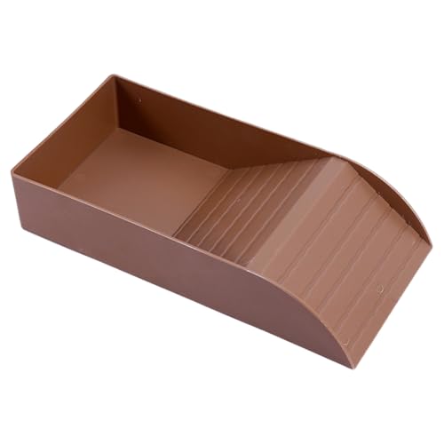 Schildkrötenraum mit Nicht -Schlupf -Hang und Börsenplattformen, 12x5, 9 x 2, 4 Zoll Plastikschildkröte Wasserschale Wiederverwendbare universelle Reptilienwasserschale von Hbbgdiy