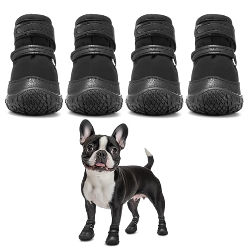 Hcpet Hundeschuhe für kleine Hunde, Welpen-Hundestiefel und Pfotenschutz für Winter, Schnee, Sommer, heißer Bürgersteig, Spaziergänge im Freien, verstellbare kleine Hundeschuhe, Indoor-Hartböden Hcpet Hundeschuhe für kleine Hunde, Welpen-Hundestiefel und Pfotenschutz für Winter, Schnee, Sommer, heißer Bürgersteig, Spaziergänge im Freien, verstellbare kleine Hundeschuhe, Indoor-Hartböden von Hcpet