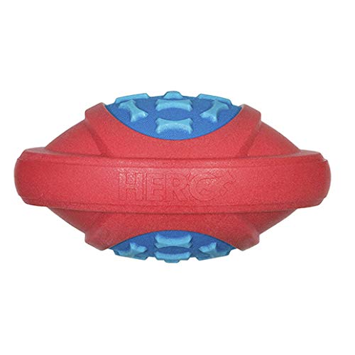 Caitec Corp Hero Hundespielzeug, schwimmt und quietscht, Blue, Größe L: 15,2 cm. von HeRo24