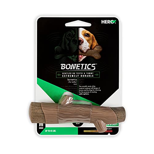 Hero Bonetics Stick Hundespielzeug mit Holzduft, kaubar, sanft zu Zähnen und Bauch von HeRo24