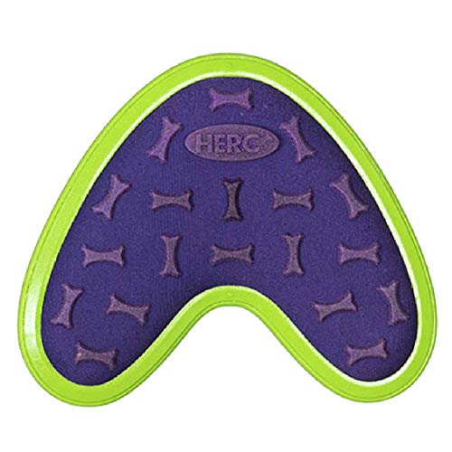 Hero | Outer Armor Boomerang Hundespielzeug | Hundespielzeug | Hundespielzeug | Welpenspielzeug | Haustierspielzeug | Entworfen für mittelgroße bis große Hunde von 20,4-29,5 kg | Violett von HeRo24
