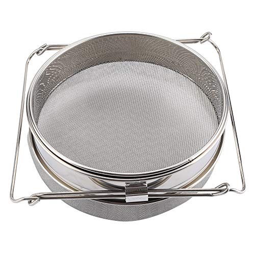 Edelstahl-Doppelsieb-Honigsieb, Doppel-Bienensieb-Honigschutt-Maschen-Fliter, Bienenzuchtausrüstung Filter Imkerei-Extraktionswerkzeuge Edelstahl-Doppelsieb-Honigsieb, Doppel-Bienensieb-Honigschutt-Maschen-Fliter, Bienenzuchtausrüstung Filter Imkerei-Extraktionswerkzeuge von Headerbs