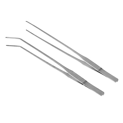 Healeved 2 Stück 27 Pinzette für Wasserpflanzen Aquarium Zubehör Aquarium-Pinzette Aquarium Werkzeugset Pflanzenpinzette Lange pinzette für Aquarium Gebogene Pinzette Wasserpflanzenzange Healeved 2 Stück 27 Pinzette für Wasserpflanzen Aquarium Zubehör Aquarium-Pinzette Aquarium Werkzeugset Pflanzenpinzette Lange pinzette für Aquarium Gebogene Pinzette Wasserpflanzenzange von Healeved