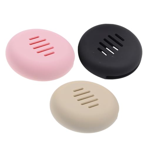 Healeved Reise-Puff- -etui Make-up-schwammhalter Silikon-Set Für Tragbare Aufbewahrung von Healeved