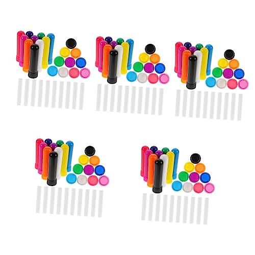 Healeved 5 Sets Tragbare Nasenstäbchen Ätherische Öle Und Strohhalme Tube Für Die Einfache Verwendung 10 Stück * 5 Healeved 5 Sets Tragbare Nasenstäbchen Ätherische Öle Und Strohhalme Tube Für Die Einfache Verwendung 10 Stück * 5 von Healeved