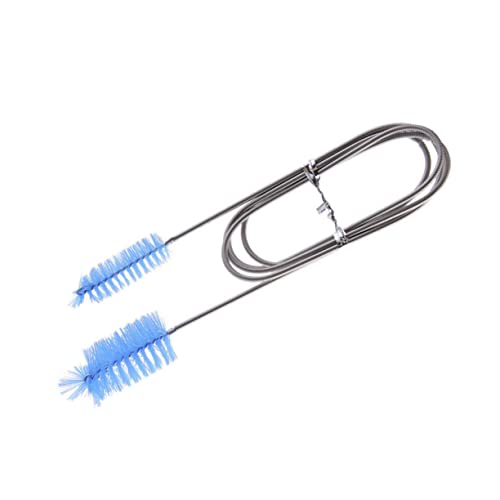 Healeved Reinigungsbürste Für Aquarien Flexible Schlauchbürste Doppelrohr 15 – 35 Mm Durchmesser Edelstahlfeder von Healeved