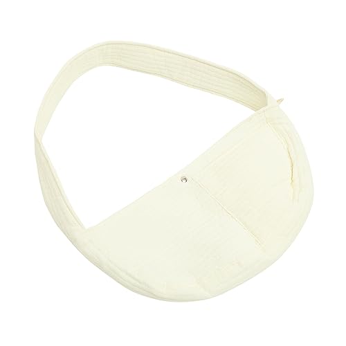 Healeved Atmungsaktive Crossbody Katzen Tasche Mittelgroß Strapazierfähiger Haustier Rucksack mit Verstärkten Schultergurten für Sicheren Transport und Komfort Beim Outdoor Spaziergang von Healeved
