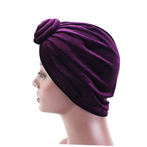 Healeved Hauben-Turban Turban-Kopfbedeckung Haar Beanie Wrap Stylisches Tuch Böhmischer Hut Turban Kopfbedeckung Hut Gegen Haarausfall Chemo-Turban Haarkappe Violett Fräulein Elastizität Healeved Hauben-Turban Turban-Kopfbedeckung Haar Beanie Wrap Stylisches Tuch Böhmischer Hut Turban Kopfbedeckung Hut Gegen Haarausfall Chemo-Turban Haarkappe Violett Fräulein Elastizität von Healeved