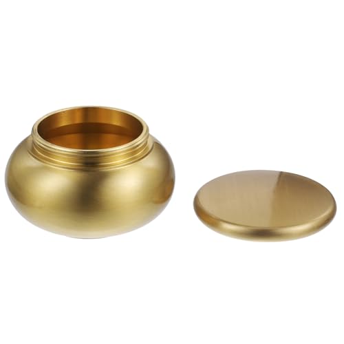 Healeved Mini Kupferdose Luftdicht Kleine Aufbewahrungsbox Robust Langlebig Cremation Urne Geeignet für Zuhause und Friedhof Stilvolles Design Einfache Handhabung Healeved Mini Kupferdose Luftdicht Kleine Aufbewahrungsbox Robust Langlebig Cremation Urne Geeignet für Zuhause und Friedhof Stilvolles Design Einfache Handhabung von Healeved