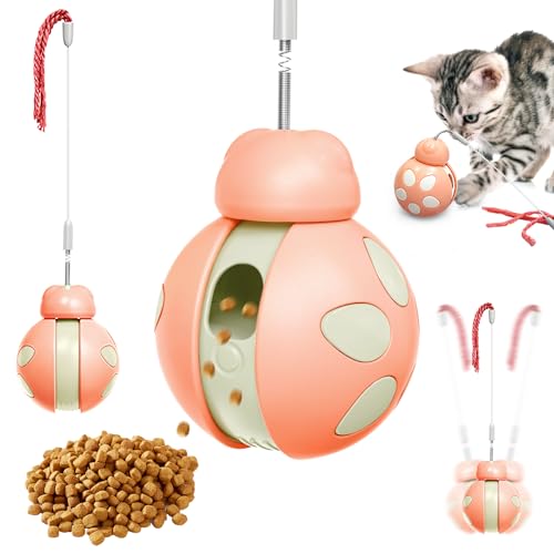 Cats best katzenstreu tumbler-Katzenspielzeug, Automatischer futterspender katze katzenspielzeug, balancierendes Auto-interaktives katzenspielzeug, katzenwirbel katzengeschenk für langeweilelinderung Cats best katzenstreu tumbler-Katzenspielzeug, Automatischer futterspender katze katzenspielzeug, balancierendes Auto-interaktives katzenspielzeug, katzenwirbel katzengeschenk für langeweilelinderung von Healife