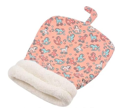Healife Winterschlafsack für Katzen und Hunde, Katzenschlafsack für den Innenbereich, weicher Plüsch, bequemer Schlafsack, geeignet für kleine und mittelgroße Katzen von Healife