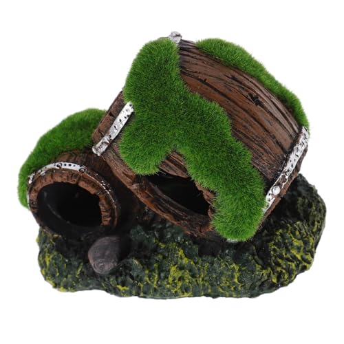 Healifty Resin Broken Barrel Ornament Fischversteck für Betta und Andere Fische für Kleine Aquarien Pflegeleicht und Ansprechend Gestaltet Healifty Resin Broken Barrel Ornament Fischversteck für Betta und Andere Fische für Kleine Aquarien Pflegeleicht und Ansprechend Gestaltet von Healifty