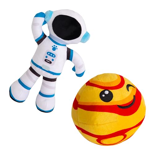 Health Extension SnugArooz Spielzeug-Set – Joyful Jupiter, Apollo der Astronaut & mit Patches Box – langlebig, lustiges Spielzeug für alle Hunde Health Extension SnugArooz Spielzeug-Set – Joyful Jupiter, Apollo der Astronaut & mit Patches Box – langlebig, lustiges Spielzeug für alle Hunde von Health Extension