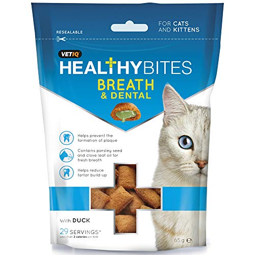 M&C Healthy Treats Breath and Dental Care Cat Treats von VetIQ