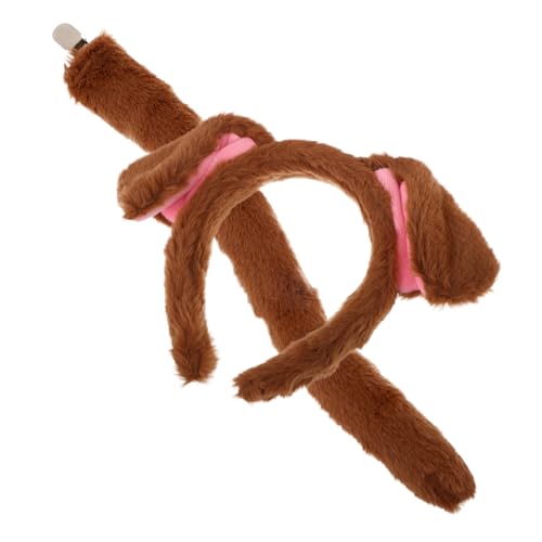 Healvian 1 Set Tierkopfbedeckungen Stirnbänder Hundestirnband Cartoon Haarbänder Osterparty Haarbänder Hündchen Kostüm Zubehör Tierhaarreifen Osterhaarband Flanell Kaffee Healvian 1 Set Tierkopfbedeckungen Stirnbänder Hundestirnband Cartoon Haarbänder Osterparty Haarbänder Hündchen Kostüm Zubehör Tierhaarreifen Osterhaarband Flanell Kaffee von Healvian