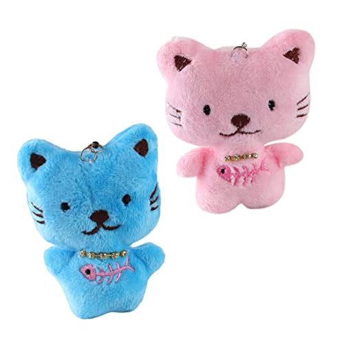 Healvian 2 Stück Tasche Dekoration schlüsselanhänger schlüsselanhänger für für Katzen katzenspielzeig katzenspielzeuge Taschenanhänger Plüsch Katze Schlüsselanhänger Healvian 2 Stück Tasche Dekoration schlüsselanhänger schlüsselanhänger für für Katzen katzenspielzeig katzenspielzeuge Taschenanhänger Plüsch Katze Schlüsselanhänger von Healvian