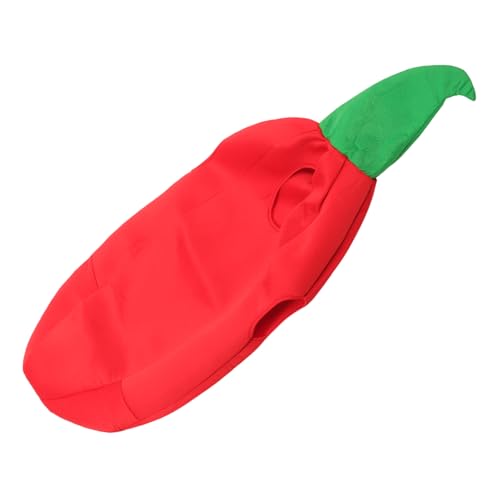 Healvian Chili Pepper Cosplay Kostüm Leichtes Party Kostüm Bühnenoutfit für Fasching Karneval Verkleidung Healvian Chili Pepper Cosplay Kostüm Leichtes Party Kostüm Bühnenoutfit für Fasching Karneval Verkleidung von Healvian