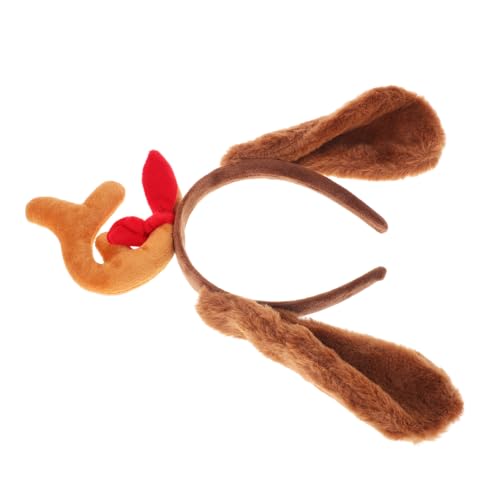 Healvian Katzenohren Hundekostüm Haarreif mit Knochen Accessoire für Halloween Niedliches REH Geweih Stirnband Weichem Plüsch für Partys und Cosplay für Damen und Herren Healvian Katzenohren Hundekostüm Haarreif mit Knochen Accessoire für Halloween Niedliches REH Geweih Stirnband Weichem Plüsch für Partys und Cosplay für Damen und Herren von Healvian