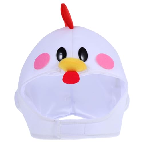 Healvian Kuscheliger Hühnerhut für Lustiger Plüsch Hut für Kostümpartys und Fotospaß Gelbes Küken Cosplay Zubehör für Halloween und Ostern Weiche Tiermütze für Jungen und Mädchen Healvian Kuscheliger Hühnerhut für Lustiger Plüsch Hut für Kostümpartys und Fotospaß Gelbes Küken Cosplay Zubehör für Halloween und Ostern Weiche Tiermütze für Jungen und Mädchen von Healvian