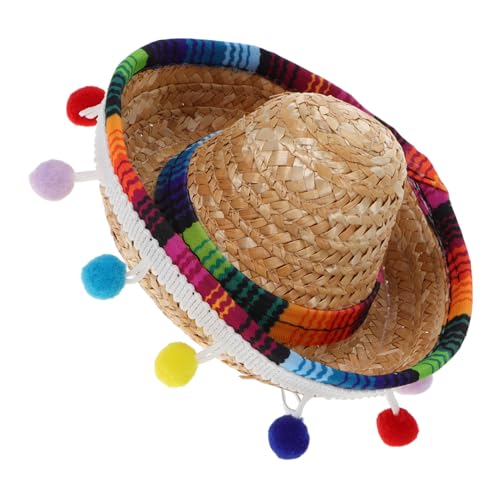Healvian Sombrero-partyhüte Hundemützen Mexikanischer Hut Stirnband Kleine Hüte Für Hühner Mexikanische Hüte Und Kaktusdruck Minihut Für Hund Fiesta-geburtstagshut Hut Für Katze Polyester Healvian Sombrero-partyhüte Hundemützen Mexikanischer Hut Stirnband Kleine Hüte Für Hühner Mexikanische Hüte Und Kaktusdruck Minihut Für Hund Fiesta-geburtstagshut Hut Für Katze Polyester von Healvian