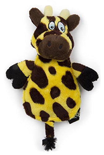goDog Hear Doggy mit Kauschutz, Flache Giraffe von goDog