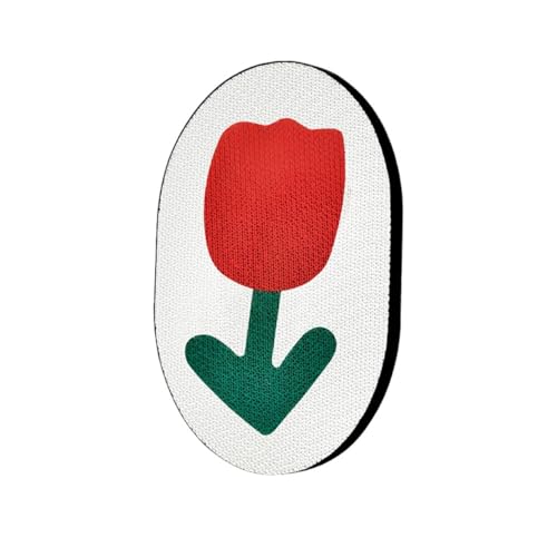 Hearda Katzen Kratzbrett, Kratzbretter Katze Premium Katzenkratzbrett, Kratzpappe für Katzen, Kratzmatte Selbstklebend Katzenkratz um Katzenkratzern Vorzubeugen (Tulpen,44x35x2cm) von Hearda