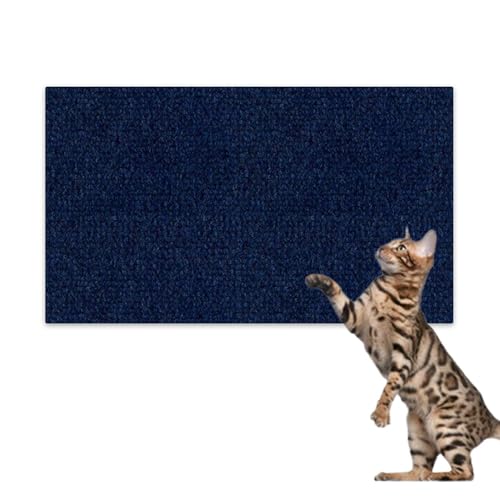 Hearda Kratzbretter Katze, Katzenkratzbrett Kratzbrett Selbstklebend Polyester Kratzpappe für Katzen Katzenkratz um Katzenkratzern Vorzubeugen und Sofa Teppiche Wände zu Schützen (Marineblau,60x100cm) Hearda Kratzbretter Katze, Katzenkratzbrett Kratzbrett Selbstklebend Polyester Kratzpappe für Katzen Katzenkratz um Katzenkratzern Vorzubeugen und Sofa Teppiche Wände zu Schützen (Marineblau,60x100cm) von Hearda