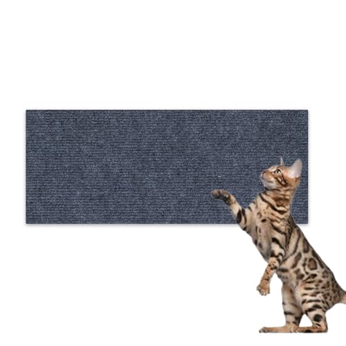 Hearda Kratzbretter Katze, Katzenkratzbrett Kratzbrett Selbstklebend Polyester Kratzpappe für Katzen Katzenkratz um Katzenkratzern Vorzubeugen und Sofa Teppiche Wände zu Schützen (Dunkelgrau,30x100cm) Hearda Kratzbretter Katze, Katzenkratzbrett Kratzbrett Selbstklebend Polyester Kratzpappe für Katzen Katzenkratz um Katzenkratzern Vorzubeugen und Sofa Teppiche Wände zu Schützen (Dunkelgrau,30x100cm) von Hearda