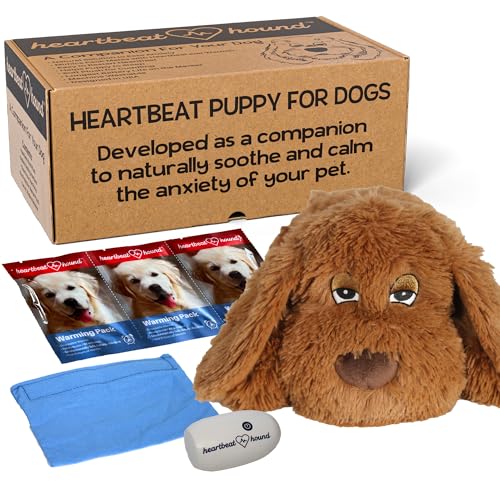 Heartbeat Hound Beruhigender Herzschlag Welpe für Hunde, beruhigender Begleiter, Plüsch-Hundespielzeug Heartbeat Hound Beruhigender Herzschlag Welpe für Hunde, beruhigender Begleiter, Plüsch-Hundespielzeug von Heartbeat Hound