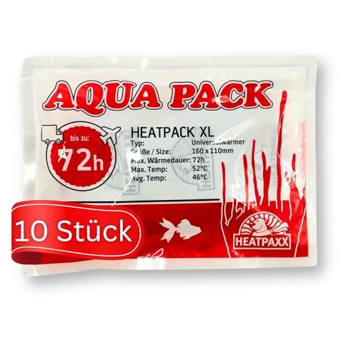 HeatPack 72h | Wärmekissen für den Versand von Tieren | Pflanzenversand | 16 cm x 11 cm (10) von HeatPaxx