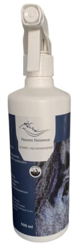 Heaven´s Horsewear Schweif- und Mähnenspray für Pferde, Fellglanzspray, 500 ml von Heaven´s Horsewear