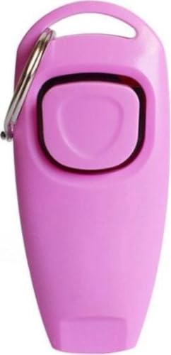 2-in-1 Hundetrainer Luxus Clicker & Flöte - Pink - Training von Hunden, Welpen und Katzen - Ideal für Haustiere Training - von Heble von Heble