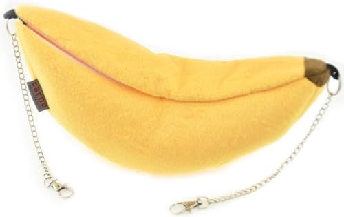 *** Hamster -Hängematte Banane - Schwung für Hamster/kleine Nagetiere - Hamsterspielzeug - Mausspielzeug - Van Heble® *** von Heble