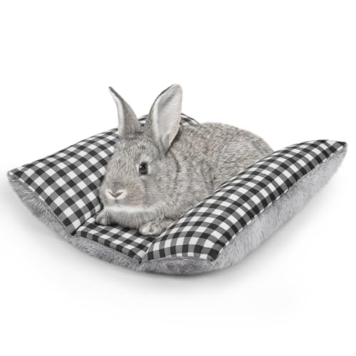 Hedgeink Kaninchenbett Verdickte Weiche Kuscheldecke Waschbares Zwei-Seiten Plüschkissen Matratze für Kleintiere wie Kaninchen, Meerschweinchen, Hamster, Chinchilla Hedgeink Kaninchenbett Verdickte Weiche Kuscheldecke Waschbares Zwei-Seiten Plüschkissen Matratze für Kleintiere wie Kaninchen, Meerschweinchen, Hamster, Chinchilla von Hedgeink