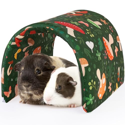 Hedgeink Meerschweinchen Tunnel Waschbares Kaninchen Zubehör und Versteck Kleintier Spielzeug Hamsterhaus für Chinchilla Frettchen Kaninchen Kleintiere von Hedgeink