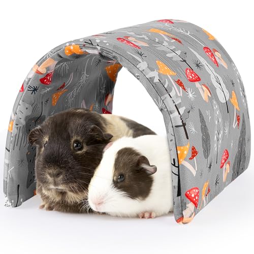 Hedgeink Meerschweinchentunnel Kaninchentunnel und Verstecke Kaninchenversteck Waschbares Meerschweinchenhaus Spielzeug Zubehör Hamsterhaus für Chinchilla Frettchen Häschen Kleintiere, Grauer Pilz Hedgeink Meerschweinchentunnel Kaninchentunnel und Verstecke Kaninchenversteck Waschbares Meerschweinchenhaus Spielzeug Zubehör Hamsterhaus für Chinchilla Frettchen Häschen Kleintiere, Grauer Pilz von Hedgeink