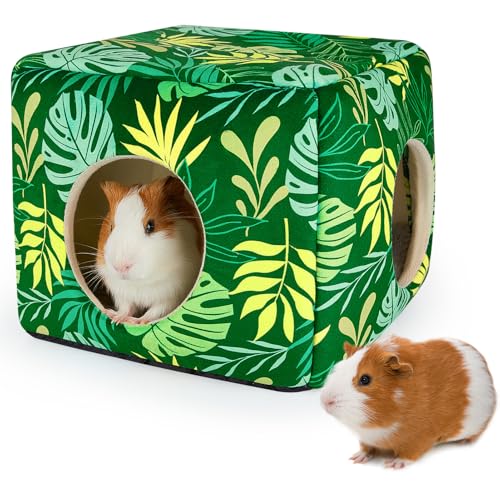 Hedgeink Meerschweinchenversteck Kaninchenbett kubisches Meerschweinchenhaus Zubehör maschinenwaschbar Kaninchenhaus Versteck Hamsterbett für Hasen Chinchilla Frettchen kleine Haustiere Hedgeink Meerschweinchenversteck Kaninchenbett kubisches Meerschweinchenhaus Zubehör maschinenwaschbar Kaninchenhaus Versteck Hamsterbett für Hasen Chinchilla Frettchen kleine Haustiere von Hedgeink