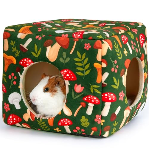 Hedgeink Meerschweinchenversteck Kaninchenbett kubisches Meerschweinchenhaus Zubehör maschinenwaschbar Kaninchenhaus Versteck Hamsterbett für Hasen Chinchilla Frettchen kleine Haustiere Hedgeink Meerschweinchenversteck Kaninchenbett kubisches Meerschweinchenhaus Zubehör maschinenwaschbar Kaninchenhaus Versteck Hamsterbett für Hasen Chinchilla Frettchen kleine Haustiere von Hedgeink