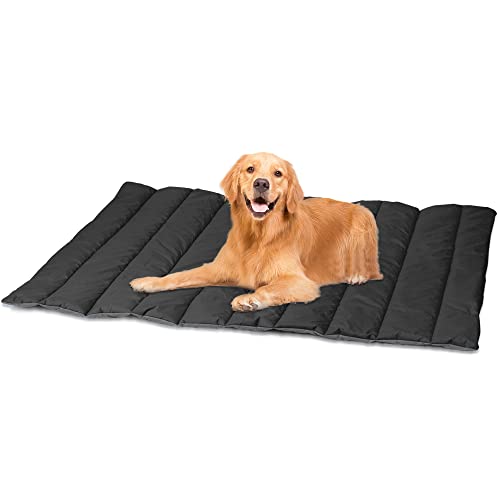 Heeyoo Outdoor-Hundebett, wasserabweisend, Camping-Hundematte, maschinenwaschbar und leicht zu reinigen, faltbare Haustiermatten für kleine, 91.4x150.8 cm, Schwarz Heeyoo Outdoor-Hundebett, wasserabweisend, Camping-Hundematte, maschinenwaschbar und leicht zu reinigen, faltbare Haustiermatten für kleine, 91.4x150.8 cm, Schwarz von Heeyoo