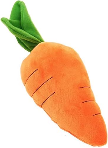 Orange Best Pet Supplies Knisterspielzeug für kleine, mittelgroße und große Rassen, niedliche Karotte mit weichem Quietscher, Karottenform, Haustier-Plüschspielzeug mit Sound, bissfest, weich, bequem, Orange Best Pet Supplies Knisterspielzeug für kleine, mittelgroße und große Rassen, niedliche Karotte mit weichem Quietscher, Karottenform, Haustier-Plüschspielzeug mit Sound, bissfest, weich, bequem, von Hehglng