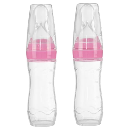 2pcs Babynahrungsabgabe Löffel, 120 ml sicheres Silikon Clear Baby Squeeze Löffel Feeder mit Einer Skala für 4 Monate+. 2pcs Babynahrungsabgabe Löffel, 120 ml sicheres Silikon Clear Baby Squeeze Löffel Feeder mit Einer Skala für 4 Monate+. von Heidouse
