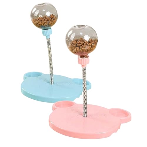 2pcs Hundeverzögerungsspender Spielzeug, niedlicher Cartoon Dog-Behandlungs-Spender Spielzeug interaktiv mit einem Saugbecher, leicht zu reinigender Haustier-Feeder für kleine erwachsene Hunde Katzen 2pcs Hundeverzögerungsspender Spielzeug, niedlicher Cartoon Dog-Behandlungs-Spender Spielzeug interaktiv mit einem Saugbecher, leicht zu reinigender Haustier-Feeder für kleine erwachsene Hunde Katzen von Heidouse