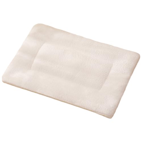 Katzenmattenbett 20x14 Zoll Winter weiche und Bequeme wärmende, Flauschige Kurze Katzentbett für kleine Innenhüter von Heidouse