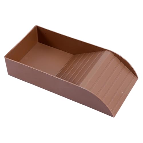 Schildkrötenraum mit Nicht -Slip -Hang und Börsenplattformen, Plastikschildkrötenwasserschale, 12 x 5,9 x 2,4 Zoll wiederverwendbares universelles Reptilienwasserschale von Heidouse