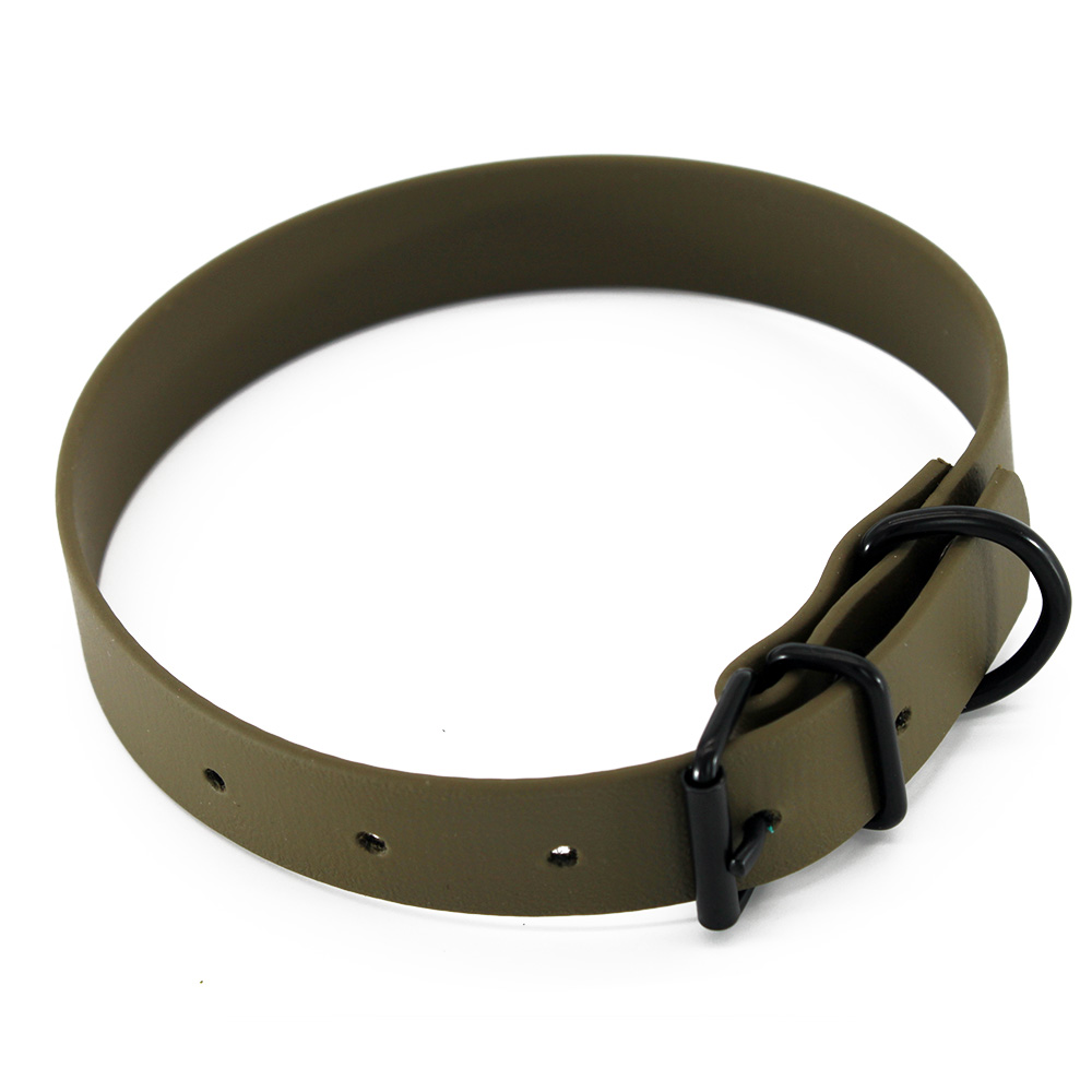 Heim Halsband BioThane, oliv - 36 - 44 cm Halsumfang, 25 mm breit Heim Halsband BioThane, oliv - 36 - 44 cm Halsumfang, 25 mm breit von Heim