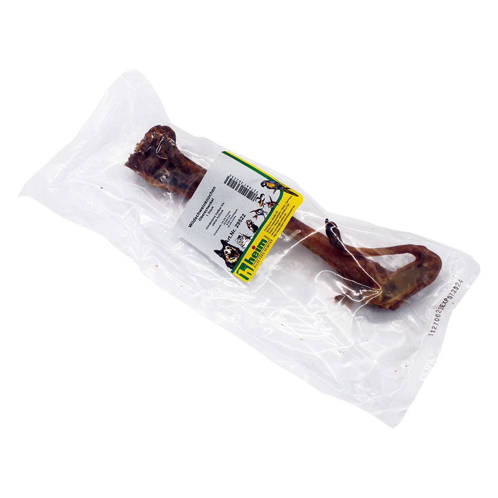 Heim Wildschweinknochen Oberschenkel - Sparpaket: 3 Stück, ca. 510g Heim Wildschweinknochen Oberschenkel - Sparpaket: 3 Stück, ca. 510g von Heim