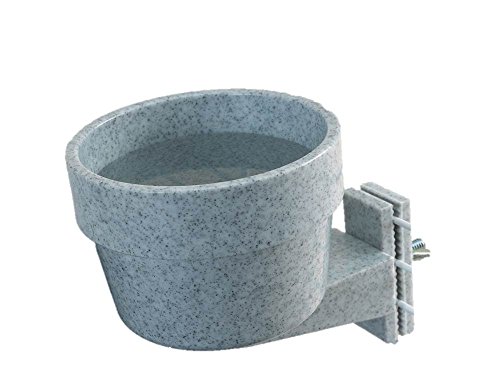 Nobby Futternapf Crock 550 ml für Kleintiere, abnehmbar, für Nager, Hunde, Katzen und Vögel, Grau Nobby Futternapf Crock 550 ml für Kleintiere, abnehmbar, für Nager, Hunde, Katzen und Vögel, Grau von Heim